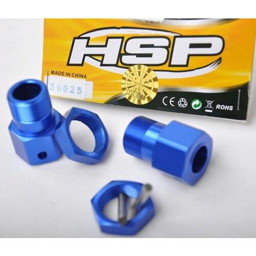 HSP 1/5 RC Car Parts 50025 Wheel Mount + Nut + Shaft for 94050 94051 94053