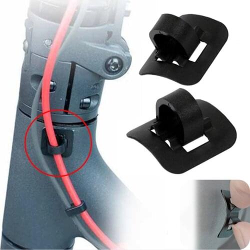 2021 Hot 1/3Pcs New Electric Scooter Alloy Cable Tie Buckle Organizer for Xiaomi Mijia M365 Pro Skateboard Scooter Accessories