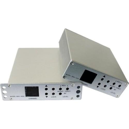 MAV 100A Mini Agile Channel Modulator CATV modulato av to rf Modulator match set top box output RF signal for hotel/school