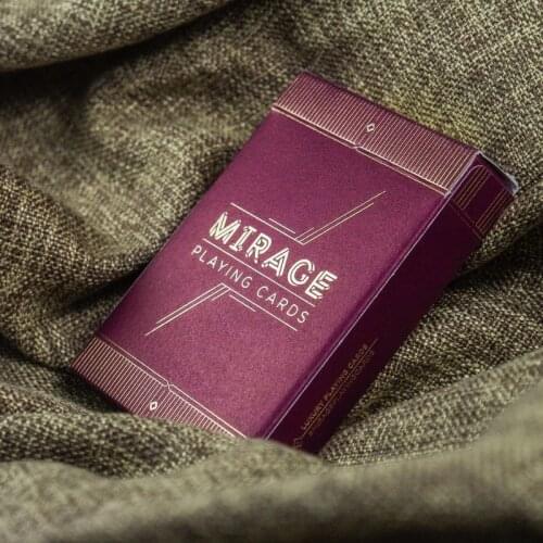 Mirage V2 By Patrick Kun Red Playing cards Magic Deck Props Magic Tricks New Sealed