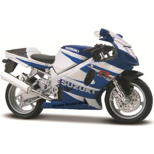 Maisto 1:18 scale SUZUKI GSX-R750 motorcycle replicas with authentic details motorcycle Model collection gift toy