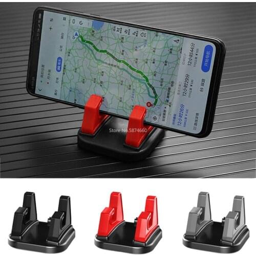 2021 New Car Phone Holder Dashoboard Smartphone Stand 360 Degree Rotation Gear Bottom Design Universal For Phones Support In Car