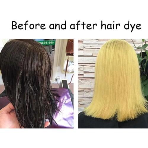 Professional Beauty Hair Care Permanent White Gold Dye Salon Bleaching Color Hair Hair Dye Cream Hair Fashion Lightener Pow P4W7