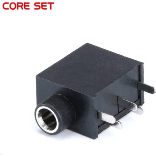 10Pcs Good Quality 3.5mm Female Audio Connector 5 Pin SMT SMD Headphone Jack Socket Mono Channel Stereo