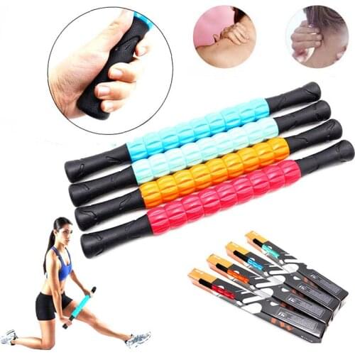 Muscle Roller Stick Roller Body Massage Tool Pilates Muscle Physical Therapy Relieve Massage Tool Yoga Roller