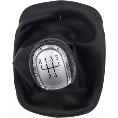 HIGH QUALITY FOR SKODA FABIA I MK1 99-07 GEAR SHIFT STICK KNOB 5 SPEED BLACK