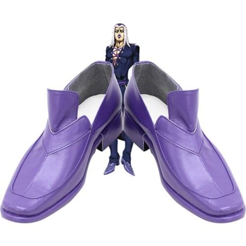 JoJos Bizarre Adventure Vento Aureo Golden Wind Team Bucciarati Squadra Guardie del corpo Leone Abbacchio Cosplay Shoes X002