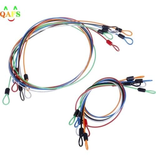 Safety Cable Steel Wire Rope 50cm For Outdoor Sports Bike Lock Guard Security Luggage