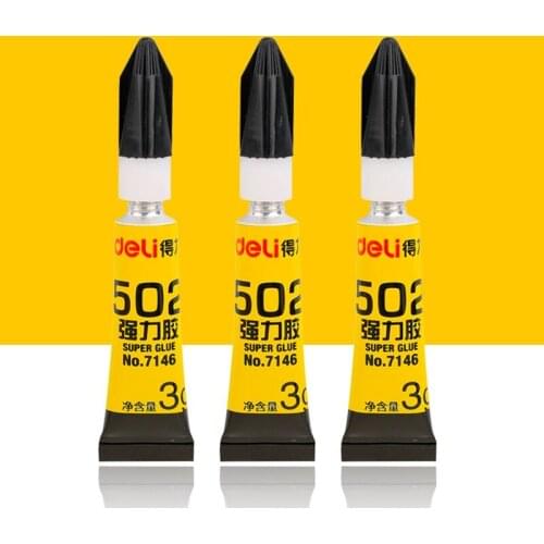 3pcs 502 Liquid Glue Super Contact Adhesive for Glass Ceramic Paper Wood DIY Stationery Office Accessories School Supplies F940