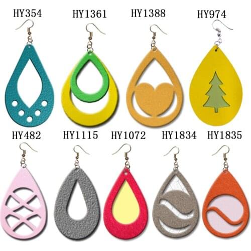 9 New handmade DIY round earring cutting molds from Katu new die cutting dies HY974