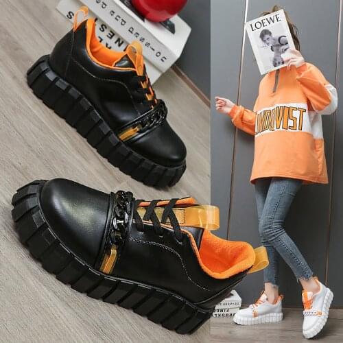 Womans Vulcanized Shoes Sneakers Lace-up Solid Casual Platform Canvas Flat Shoes Without Heels Female Flats Ladies Floor