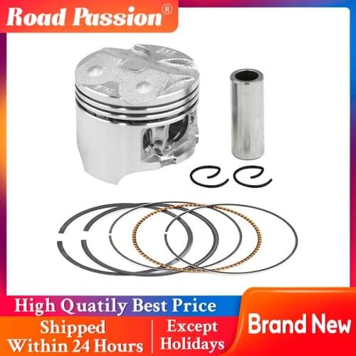 Road Passion 1/4 Set Motorcycle Parts Piston Rings Kit 48.5~49mm for Honda CBR250 KY1 MC19 CBR19