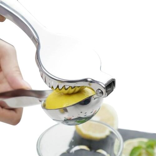 Stainless steel 304 fruit juicer lemon clip soft meat juicy fruits and vegetables manual lemon press kitchen squeezing tool