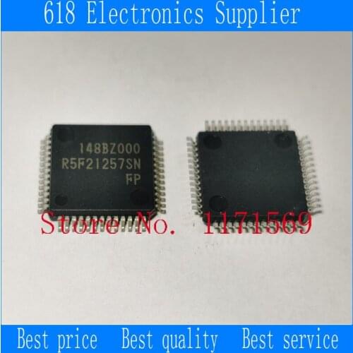 100% New 10pcs/lot R5F21257SNFP R5F21257SN QFP52