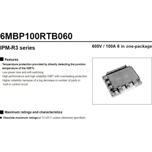 NEW ORIGINAL 6MBP100RTB060