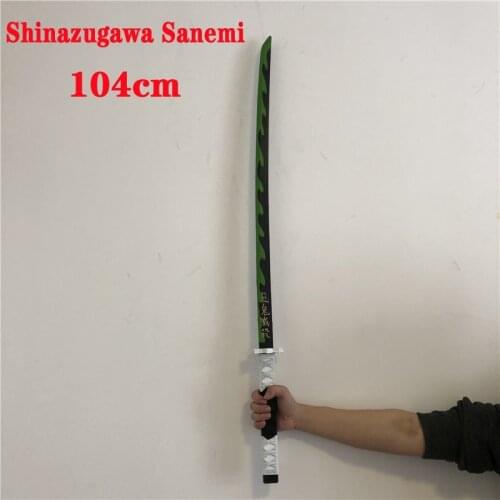 Kimetsu no Yaiba PU Sword Weapon Demon Slayer Cosplay Kochou Shinobu Samurai Sword Katana Ninja Knife Espada Prop Toy For Teen