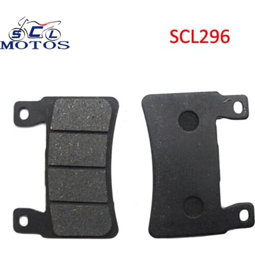 Sclmotos -1 Pair Motorcycle Brake Pads Front for Kawasaki ZX-6R for Hyosung for Honda CB400 CBR600 CB1100 CB1300 for Harley FLS