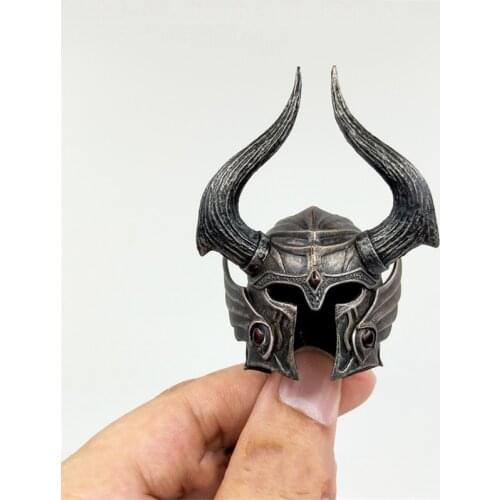 TBLeague 1/6th PL2020-173C Knight Of Fire Black Version Dark Helmet Model For Usual 12 inch Doll Accessories