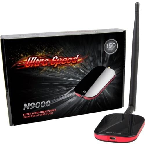 High Power N9000 Wireless Wifi Adapter Network Card Free Internet Long Range USB Adapter 150Mbps Wifi Decoder With 5dBi Antenna