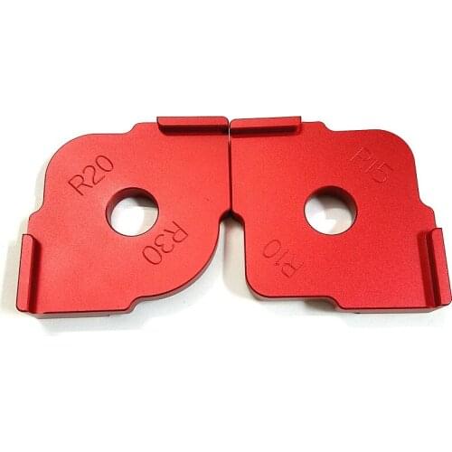 1 Set New Arrival Radius Quick-Jig Router Table Bit R10 R15 R20 R30 Corner Jig Templates For Woodworking Tool