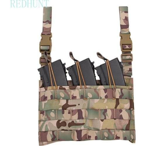 2020 Newly JPC Vest Expand Accessory Bag Pouch 1000D Nylon Tactical Hunting Pouch Triple MOLLE Mag Pouch