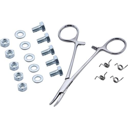 Auto Car Door Lock Actuator Repair with 4 Springs Replacement for Mercedes C-Class CE CLK Class W203 W211 W209 2037200135