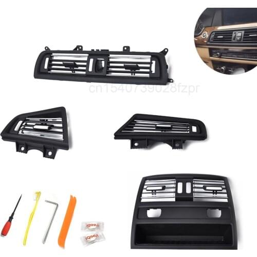 Automobile Air Conditioning Outlet Middle Rear Left And Right Sides Plated Suitable For BMW 5