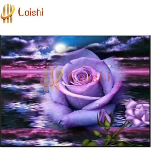 Diamond Embroidery Fantasy roses 5D Cross Stitch Diamond Painting Rhinestone Full Square round stones Beadwork Diamond Mosaic