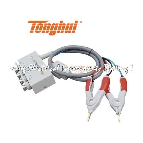 Fast arrival TH26011BS Four terminal of kelvin test cables lead LCR meter TH26011B upgraded version