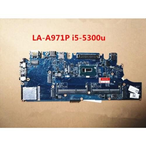 CN-0G9CNK 0G9CNK FOR DELL Latitude 7250 E7250 laptop motherboard ZBZ00 LA-A971P WITH SR23X I5-5300U DDR3 100% full tested