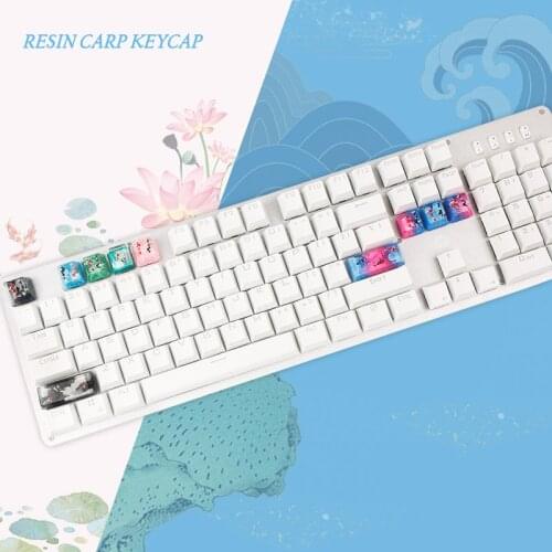 For Mechanical Gaming Keyboard 104-key Multi-Color Cartoon Customized Backlight Wired Programmable For PC / Mac Gamers