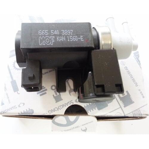 OEM 6655403897 Intake control valve turbine solenoid valve Vacuum Modulator for D20 D27 Ssangyong Actyon (Sports) Rexton 06