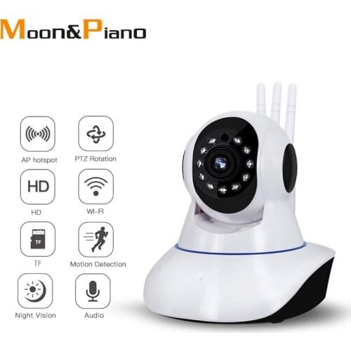 HD 720P 1MP 64G Sd Card Home Security IP Camera Wireless Mobile Phone Voice Intercom Remotely Surveillance Wifi IR Monitor