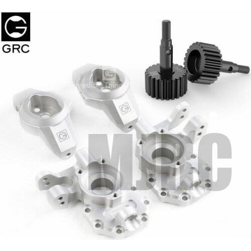 GRC TRAXXAS TRX4 G2 Aluminum Ackermann Caster Blocks & Portal Drive Housing #GAX0032G
