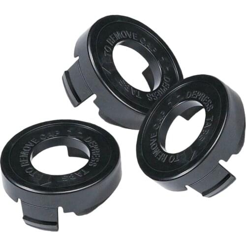 3Pcs Trimmer Spool Line Cap Cover For Black & Decker GL250 GL310 GL360 GLC12 BDST36 String Strimmer Part Accs