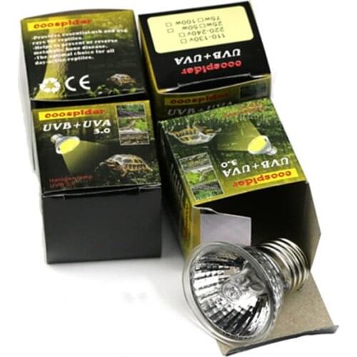 Sunning Heat Lamp 25~75 Watt Bulb, emits a broad-spectrum light, Provided A Basking Lamp Reptiles, Amphibians, And other Animals