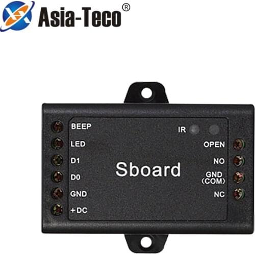 Sboard Mini Single Door Access Control Board Wiegand 26~37 Bits Output 1000 users user data can be transferred