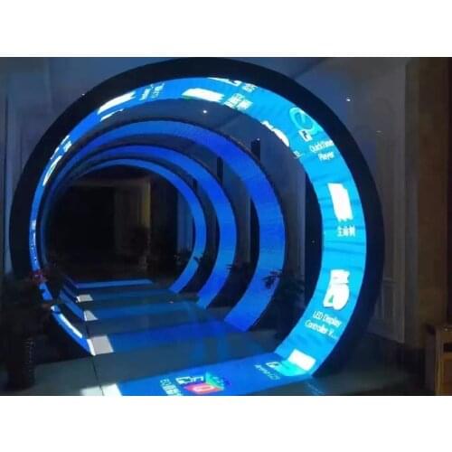 Transparent Led Module P4 Flexible Led Panel 128x256mm