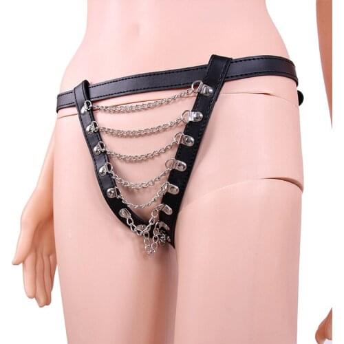 Adult Sex Toys Chain Hollowed Women Underwear Chastity Bondage sex Tools Sm Games