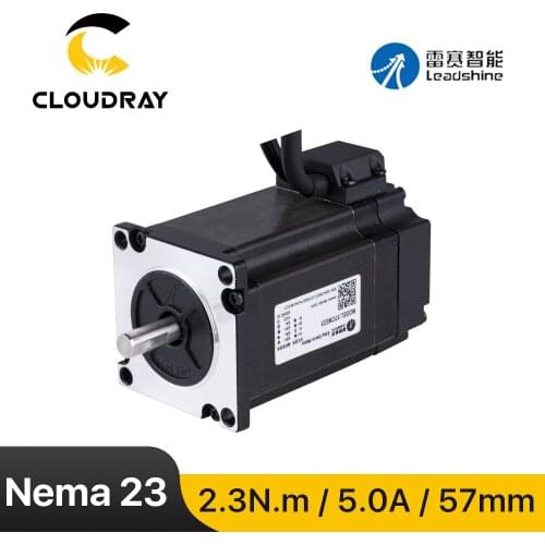 Leadshine Nema 23 Stepper Motor (57CME23) 2.3N.M 5.0A Closed Loop Easy Servo Stepper Motor with Encoder for CNC machine