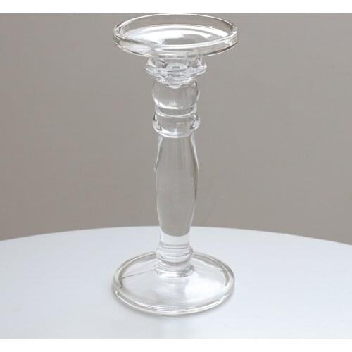 Candle Holders Glass for Birthday Decoration Decorative Nordic Candle Holder Nordic Ornament Candlestick Holder