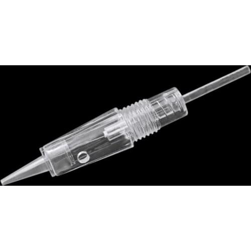 Tattoo needle 50pcs Needle Disposable Sterilized Tattoo Permanent Makeup Pen Machine Flat Needles Tips Supply for Eyebrow lip