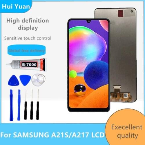 Original for Samsung Galaxy A21s Lcd Display Touch Screen Digitizer For Samsung A217 A217F Lcds