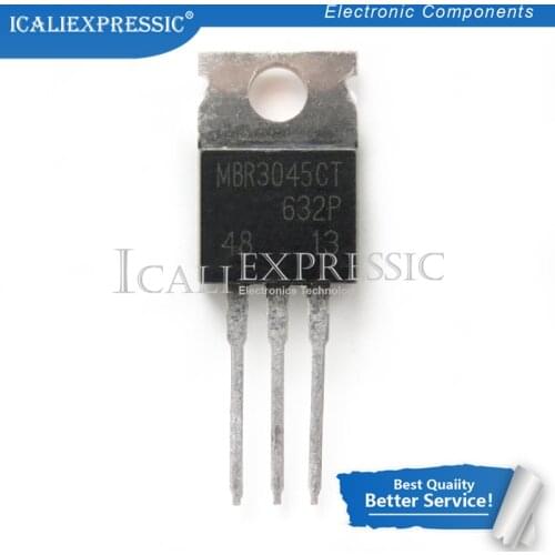 10PCS MBR3045CT MBR3045C MBR3045 TO-220 30A 45V new original In Stock