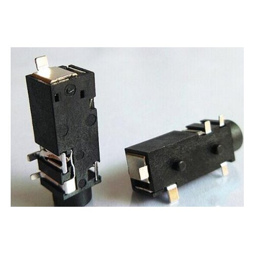 10PCS 3.5mm Female Audio Connector 5 Pin SMT SMD Headphone Jack Socket PJ-328