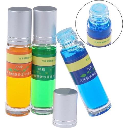 Osmanthus + Cologne + Lemon Car Perfume Refill Air Outlet Perfume H3W8