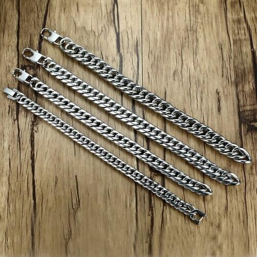 BC BeiChong Men's Silver Bracelets
