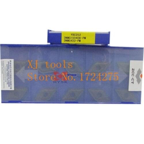 Free Shipping 10Pcs DNMG150408-PM YBC252 CNC blade alloy carbide cutting tool carbide inserts Processing of steel