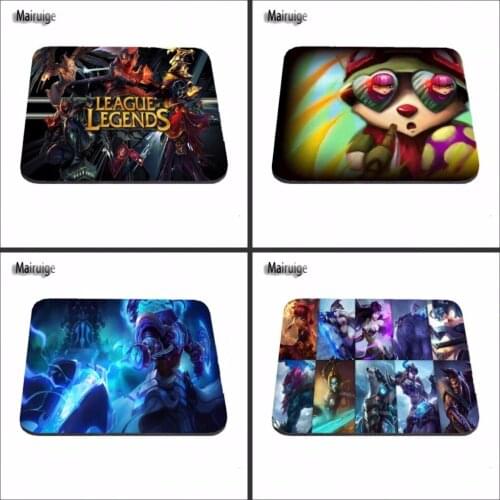 Mairuige League of Legends Junglers Computer Mouse Pad Mousepads Decorate Your Desk Non-Skid Rubber Pad