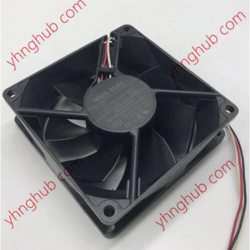 NMB-MAT 3110KL-04W-B49 E52 DC 12V 0.26A 80x80x25mm 3-wire Server Cooling Fan